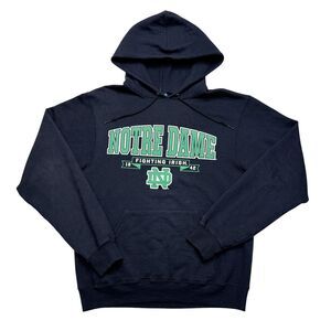 Notre Dame Fighting Irish Sweatshirt Size Small Champion‎ Eco Fleece Hoodie NCAA